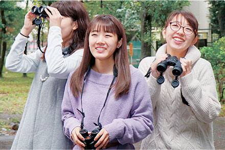 画像：興味のある学科を見つけよう