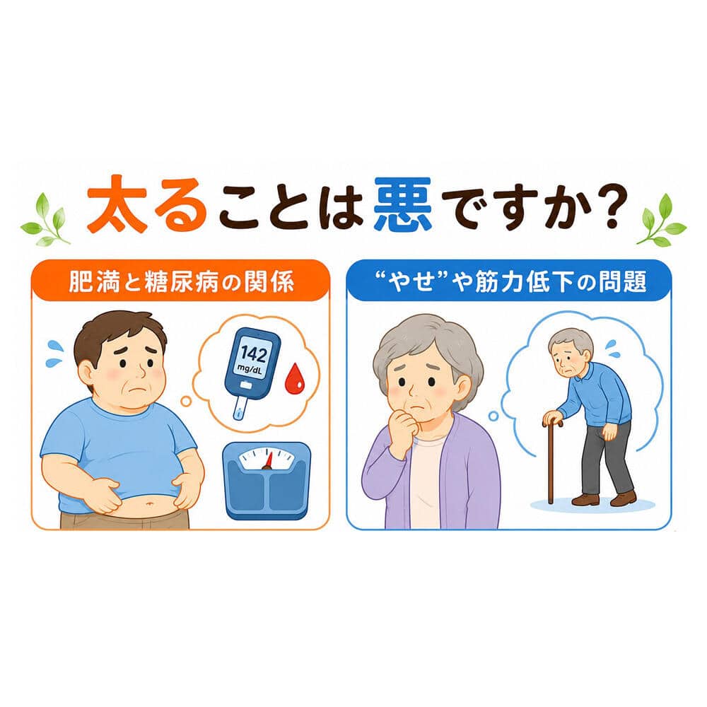 太ることは悪ですか？の写真